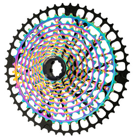 Ultra Light Rainbow/Gold/Silver 11/12 Speed Bicycle Flywheel 11-50T 11-52T Bicycle Cassette Bicycle Parts Accessories