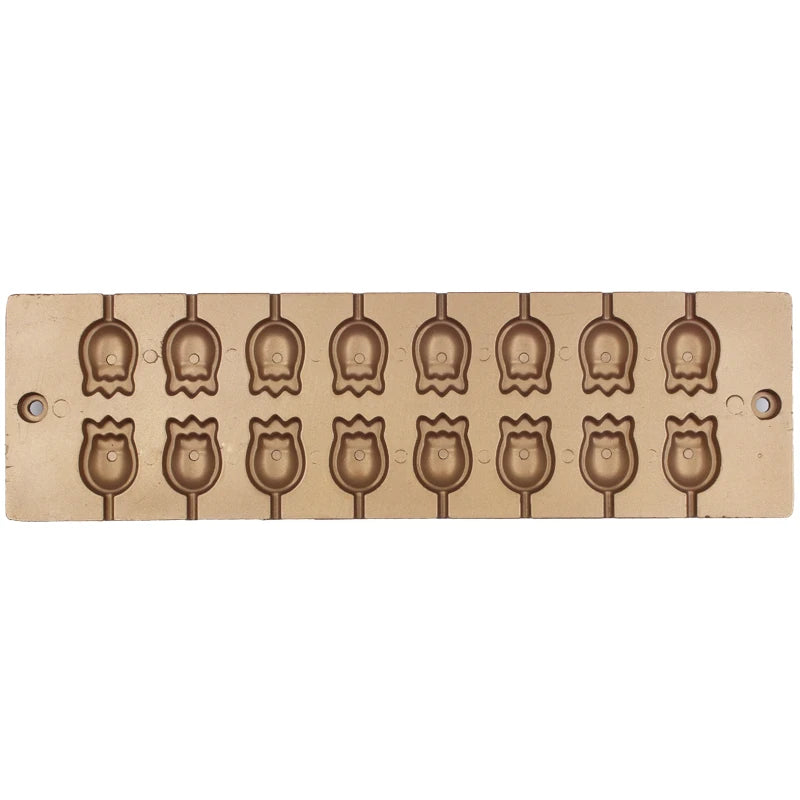 High Quality Flower Shape Lollipop Metal Mold Free Sample