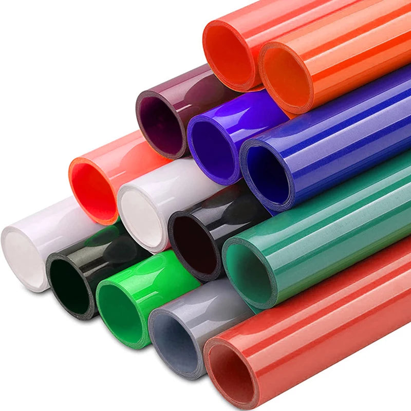 Manufacturer Decal PVC Heat Transfer Vinyl Film 61x25m High Temperature Cold Peeling Easy Weed T-shirt Iron-On HTV for Clothing