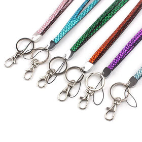 Bling Rhinestone Lanyard Diamond Crystal Neck Lanyard
