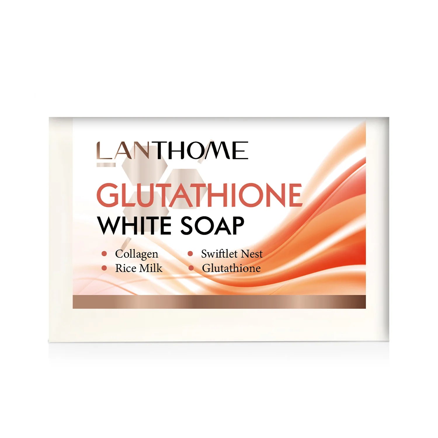 Handmade Solid Herb Infused Collagen & Rice Whitening Essential Oil Soap for Cleaning and Skin Care