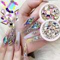 Mixed Design Nail Rhinestone Stones Decoration Bulk Flatback Crystals Special Shaped Rhinestones Nail Art Crystal