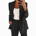 W0298 Hot Selling Business Suits for Women Fashion Slim Pants and Blazer Set for Women Suits Office Wear Formal Suit