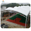 Architecture Tensile PVDF Membrane Structures Shelter Shed for Basketball Tennis Court Roof