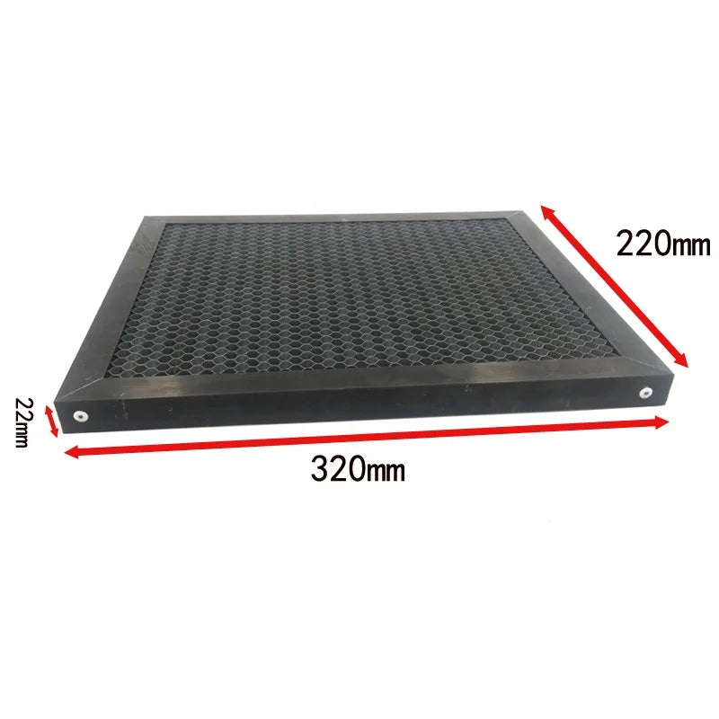 New DIY Honeycomb Working Table Iron Material High Flatness 200x300mm 220x320mm Customizable Size Platform CO2 Laser Engraver