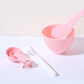 Beauty Tools DIY Face Mask Mixing Tool Kit Lady Facial Care  Mask Tool Sets Bowl Brush Mixing Stick Measuring Spoon