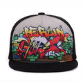 Customizable Summer Flat Bill Trucker Cap Breathable Polyester Mesh Hat With Brim for Outdoor Activities Custom Print for Women