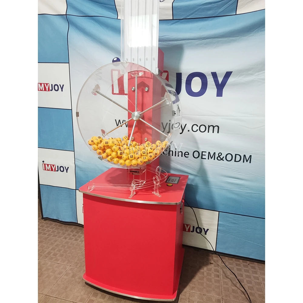 Lucky Machine Custom Manual Thailanb Online Lottery Draw 50 Ball Numbers Machine
