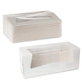 Wholesale Automatic Pop-up Function Beautiful White Cardboard Pies Cupcakes Muffins Chocolate Popcorn Pastry Box