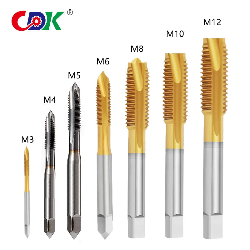 Thread Tap Machine Tapping and Screw Wood Threading Hand for HSS Automatic Special Taper 5mm Internal Straight