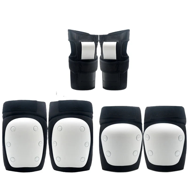 Balance Skateboard Protective Gear Wrist Elbow Knee Pads Professional Roller Skate Cycling for Kids Adult Knee Protector
