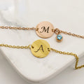 New Fashion Gold Plated Engrave Disc Link Chain Stainless Steel Arabic Charm Stainless Steel Bulk Bracelet Women Jewelry