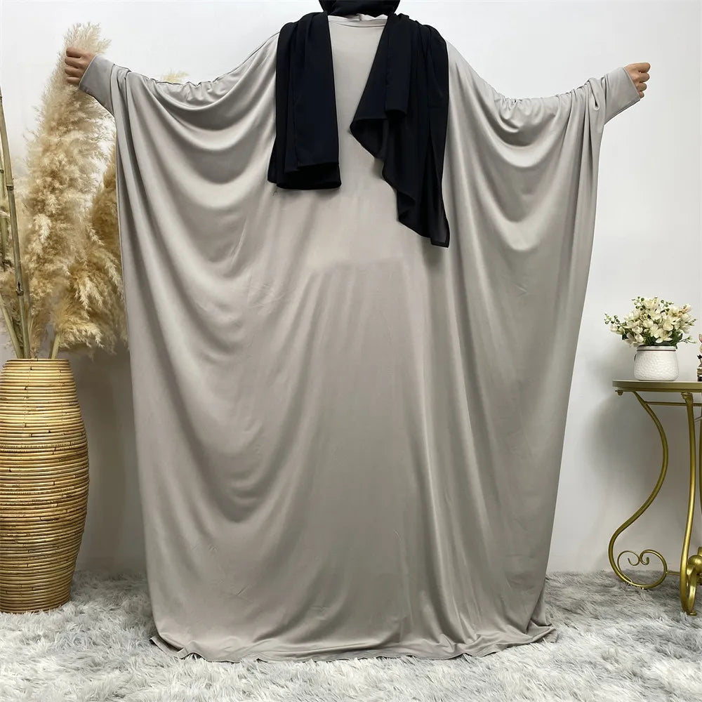 6210 Muslim Ramadan Dress One Piece Stain More Color Islamic Prayer Dress