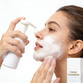 Private Label Facial Cleanser Wash Mineral Infused Deep Cleaning Foam for Face Pores Makeup Removing Oil