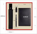 Brand New Luxury Office Executive Business Leather Gift Items Promotional Corporate Business Gift Sets With Logo