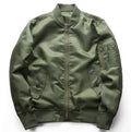 RNSHANGER Custom Logo High Quality Men's Jacket Embroidery/Printing MA1 Flight Coat Custom Bomber Jacket for Men