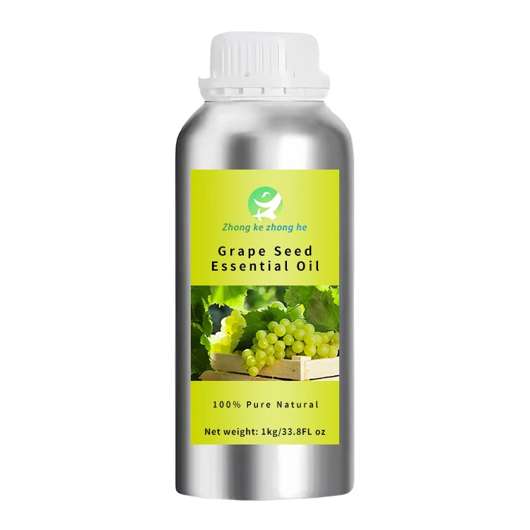 100% Natural Organic Grape Seed Essential Oil Wholesale Bulk Essential Oil Cold Pressed Oil OEM/ODM MegaBDM