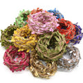 Natural Hemp Jute Twine Burlap Leaves Leaf Trim Ribbon for DIY Craft Decoration (Jute Twine Leaf)