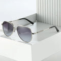2024 Hot Sale New Sun Protection Driving Polarized Sunglasses Mens Metal Double Bridge Designer Sunglasses
