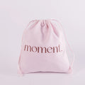 Customized Mini Pink Gift Craft Wedding Favor Jewelry Party Fiber Velvet Drawstring Bag Pouch