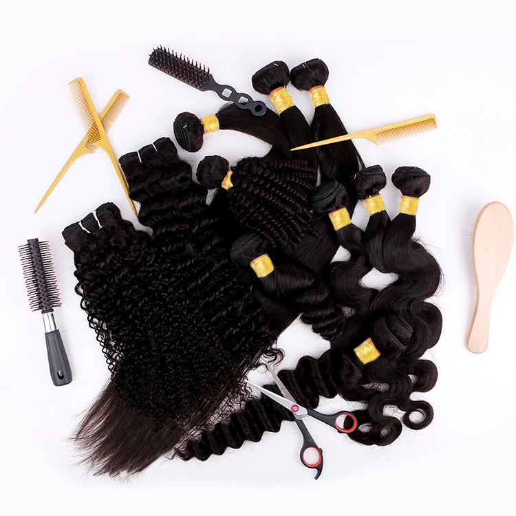 FH Factory Indian Hair Quality Virgin Unprocessed Human Hair Bundles