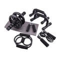 Gym Equipment 6 in 1 AB Wheel Roller Kit Exerciser Abdominal Wheel MegaBDM