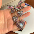 Baroque Luxury Cupid Love Tassel Design Brooch Men Women Pin  Jewelry & Accessories
