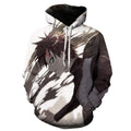 Fitspi Anime 3d Digital Printing Men's Women's Loose Plus Size Hooded Sweater Hoodies Sweatshirt Pullover Wholesale