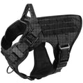 Factory ODM Sport Breathable Reflective Nylon Tactical Heavy Duty Dog Harness Metal Buckle for Outdoor Training Customizable