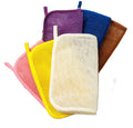 Exfoliating Face and Body Wash Cloths Towel  Exfoliating Scrub Cloth Massage Bath Cloth for Women and Men