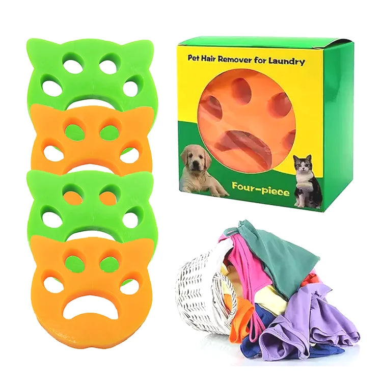Washer Dryer Hair Remover for Furniture Sticky Pet Dog Cat Hair Fur Remover for Laundry