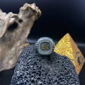 Providence Vintage Two-Head Eagle Eye of Horus Silver Ring Stylish Hiphop Street Culture Fashion Jewelry for Men Anniversaries