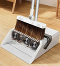 JOYBOS Broom and Dustpan Set Combination Broom Household Sweeping Broom Magnetic Folfing Wiper Magic Sweeping Hair Artifact