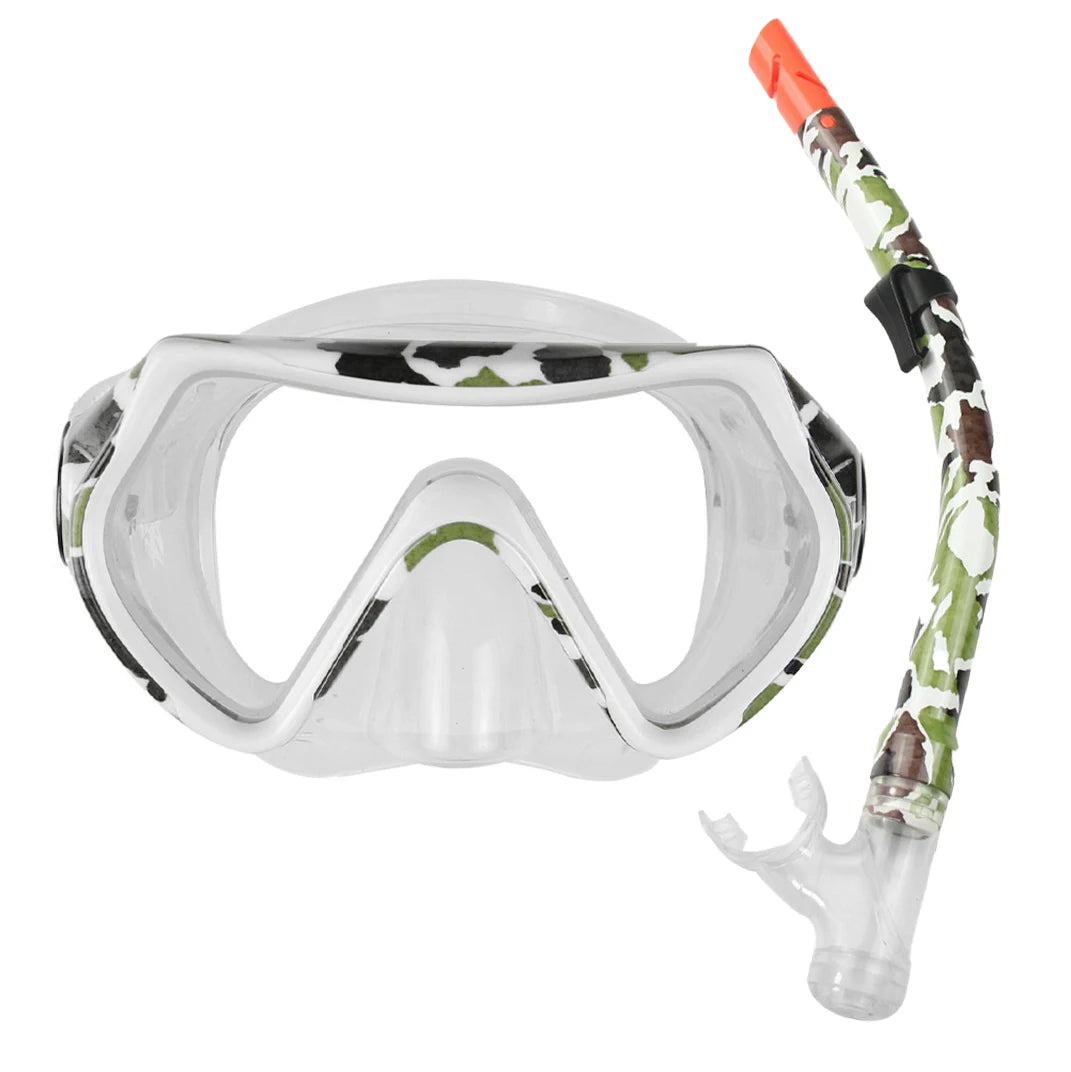 Swimming  Diving  Mask Snorkeling Gear  Anti-Leak Scuba Diving Mask and Snorkel Set for Children