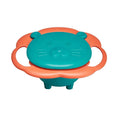 360 Degree Rotating Balance Gyro Bowl Anti Overflow Spill Resistant Children Kids Toddler Baby Universal Gyro Bowl for Baby