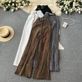 Autumn Casual Long Pants Women High Waist Trousers Girls Flare Pants Wholesale