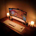 Custom Size Recyclable Non Slip Felt Cork Rectangle Desk Pad Gaming Protector Office Table Mat Mouse Pad