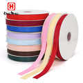 Wholesale Stocked 20 mm Solid Colors 100% Polyester Grosgrain Ribbon Can Custom Printed Gift Ribbon for Gift Wrapping