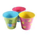 Easter Tinplate Hua Peng Gift Bucket with Handle for Kids Beach & Garden Use