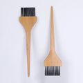 Custom logo Hair Color Applicator Brush for Hair Dye Hair Dressing Tool Salon Bamboo Tint Brush