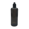 Plastic 120ML Liquid Dropper Bottle 8oz PE Plastic Bottles with Color Caps