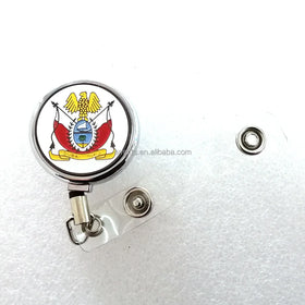 Badge Holder Manufacturer Hotsale UAE New Emblem of Dubai Badge Holder Reel UAE Badge Clip Supplier