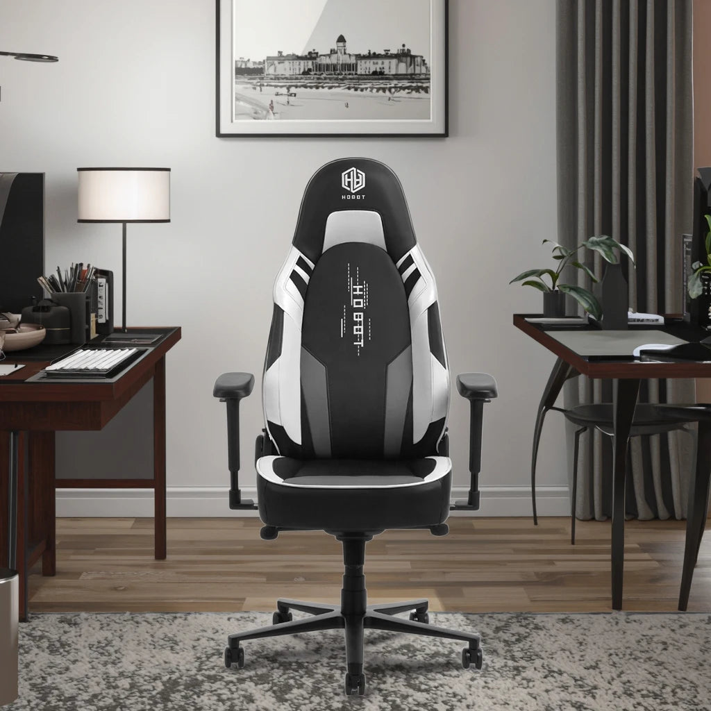 Adjustable 4D PU Armrest Home Adult Ergonomic PVC Leather Swivel Rocker Chair for Gamers Reclining Iron Office Chair