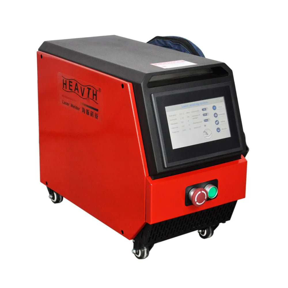 Portable Handheld Fiber Laser Welder 1000-3000W Air-Cooled Welding Machine for Metal Used with Max & IPG Laser Source & Motor