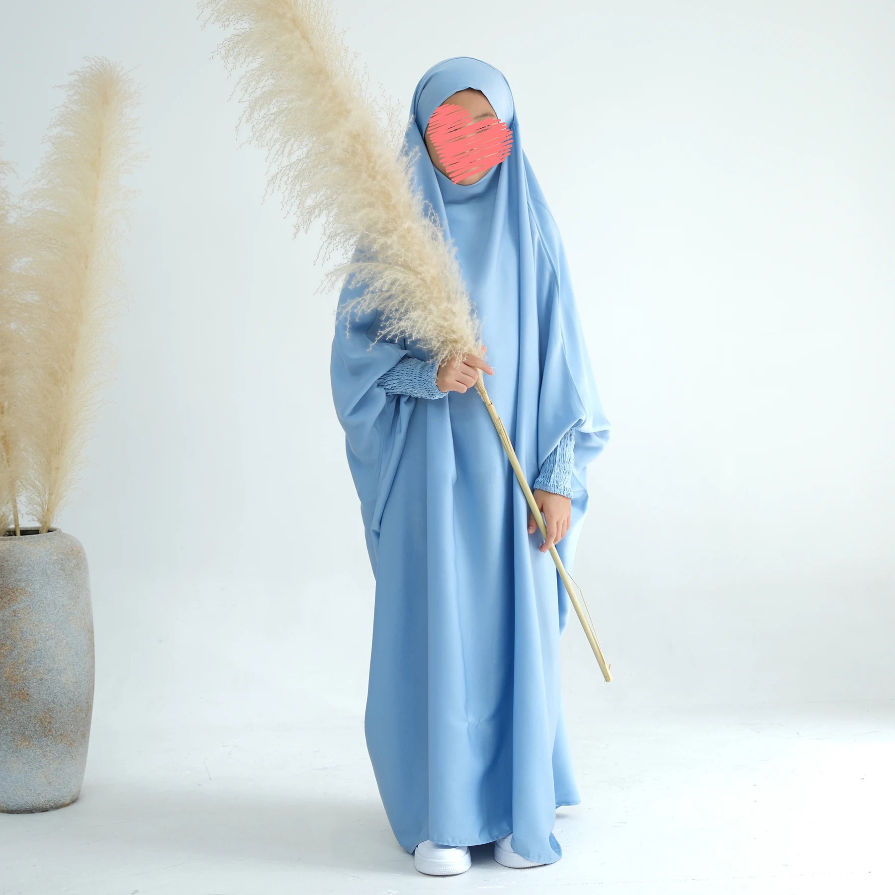 2023 Loriya Wholesale Islamic Clothing Hijab Dress Plain Prayer Abaya Jilbab Abaya Muslim Dress Girls Muslim Clothing