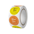 Packaging Thank You Stickers Roll for Small Business