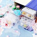 Diamond Painting Tool Organizer DIY New Drawer Type Rice Bead Box square Bottle Round Bottle Drill Tray Combination Set