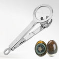 High Grade 304 Stainless Steel Egg Slicer with Long Handle 2 Cutting Discs Convenient Home Kitchen Egg Cutting