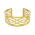 Fashion Elegant Classic 2cm wide bracelet femme gold and sliver men accessories bracelet bangle Opening Bangles Wedding Jewelry