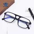 Teenyoun Eyewear Men Anti Blue Ray Oculos Custom Glasses Large Square Double Bridge Eyeglasses Frames Latest Model